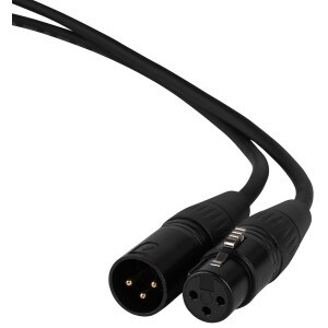 Main product image for Talent DMX3P10 DMX Cable 3-Pin Male to Fema 240-9252